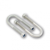 ARK Axle U BOLTS 39mm Round Galvanised UB39GB