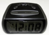 LCD Alarm Clock X Time BLACK