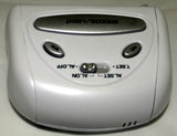LCD Alarm Clock WHITE