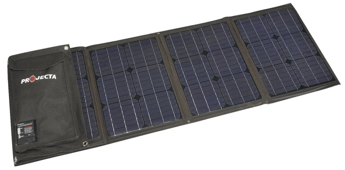 Projecta Monocrystalline 12V 120W Soft Folding Solar Panel Kit