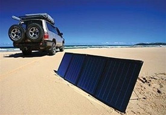 Projecta Monocrystalline 12V 120W Soft Folding Solar Panel Kit