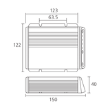 Projecta 12V 25A DC/Solar Battery Charger IDC25
