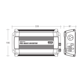 PROJECTA Prowave 600W Inverter - PW600