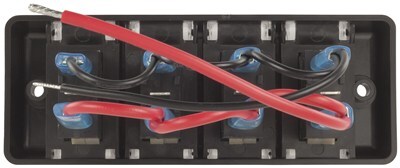 Anti-Tamper 4-Gang Switch Bank/Circuit Breaker