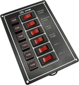 6 Gang Vertical Switch Panel