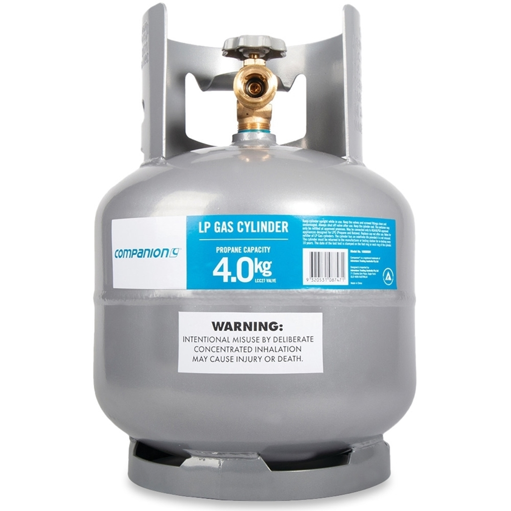 Companion 4kg LCC27 Gas Cylinder
