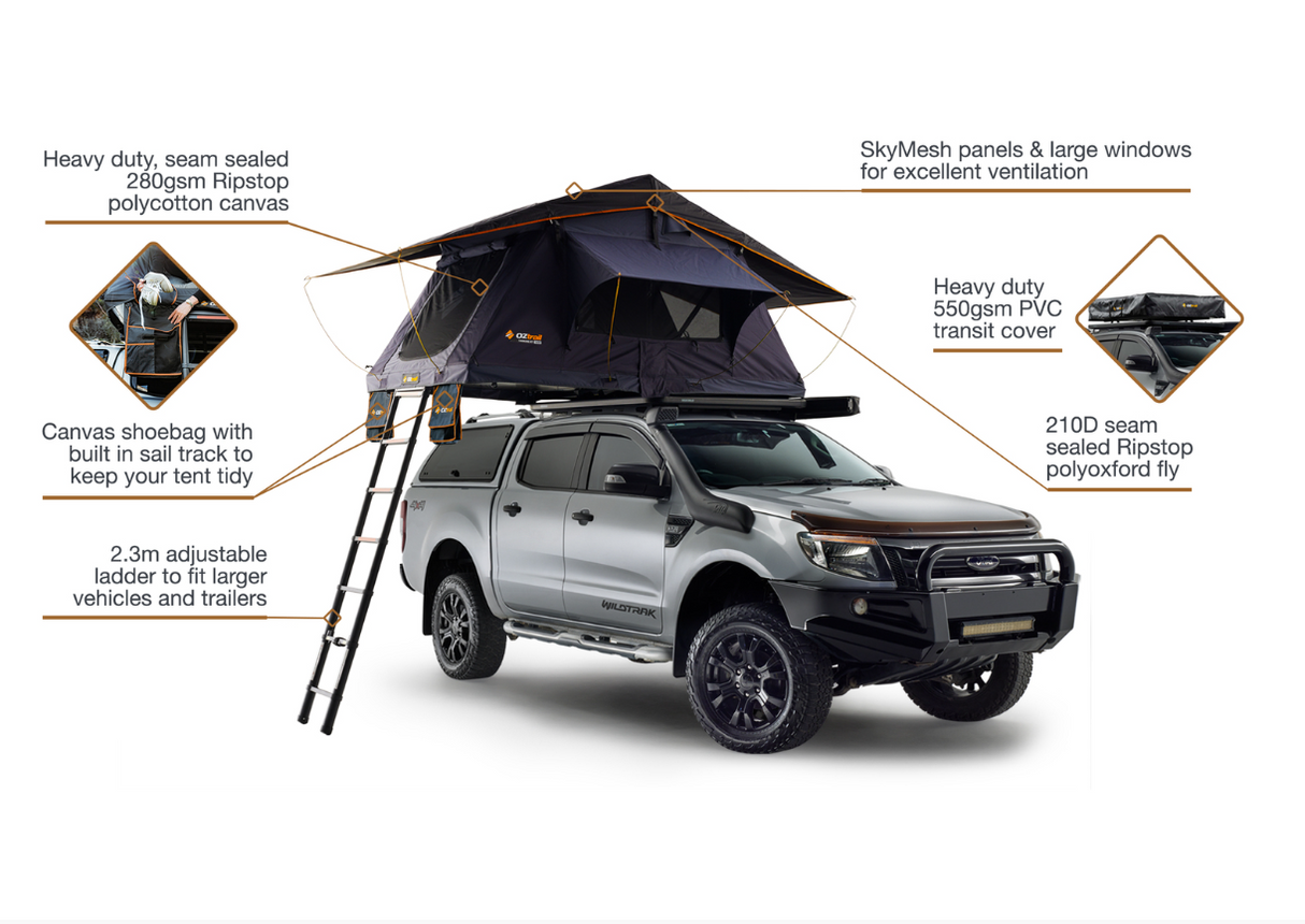 OZTRAIL Tarkine 1400 Roof Top Tent
