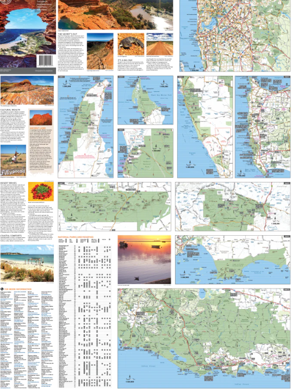 HEMA Map - Western Australia State Map