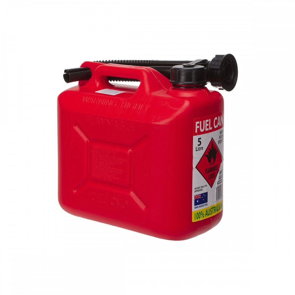 5L Fuel Jerry Can - Red
