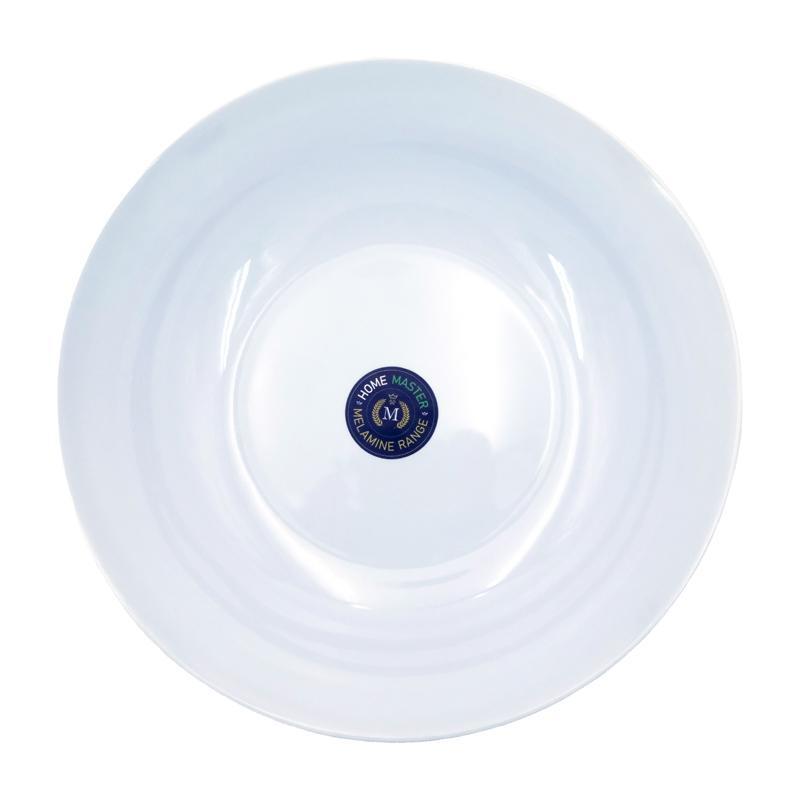 Melamine Bowl Round 35cm Dia x 9cm - White
