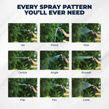 Trigger Spray Wand 42cm Green 9 Spray Functions