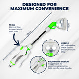 Trigger Spray Wand 42cm Green 9 Spray Functions