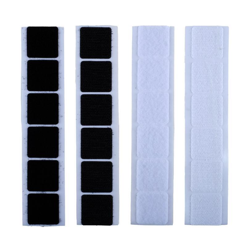 Adhesive Tape Square Hook & Loop Large 30mm x 30mm