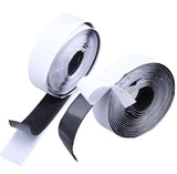 Adhesive Tape Hook & Loop Black 25mm x 3m Roll