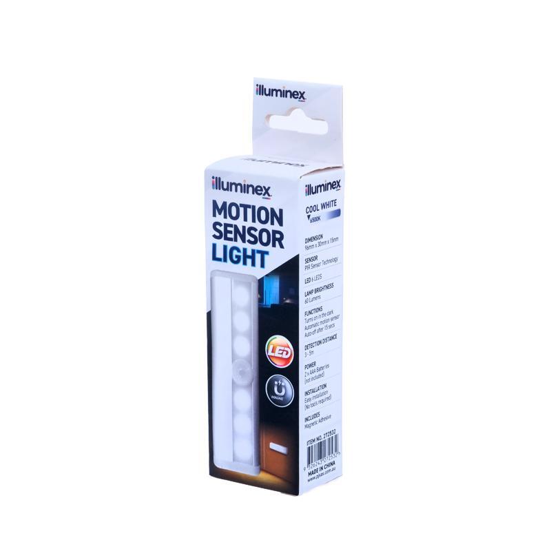 Illuminex Battery Operated Motion Sensor Magnetic