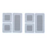 Insect Screen Adhesive Repair Sheets 6pc Black