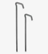 4x8mm x 225mm Galvanised Key Head Tent Peg