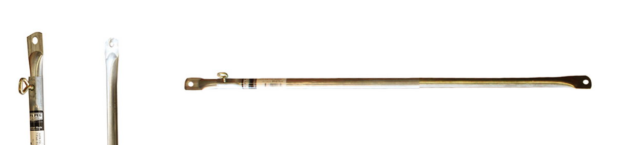 Spreader Rail 4ft with teenut and F/ends - Galv