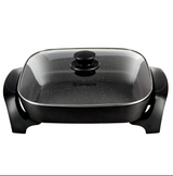 Westinghouse Large Square Frypan 2400W with Cast in Element