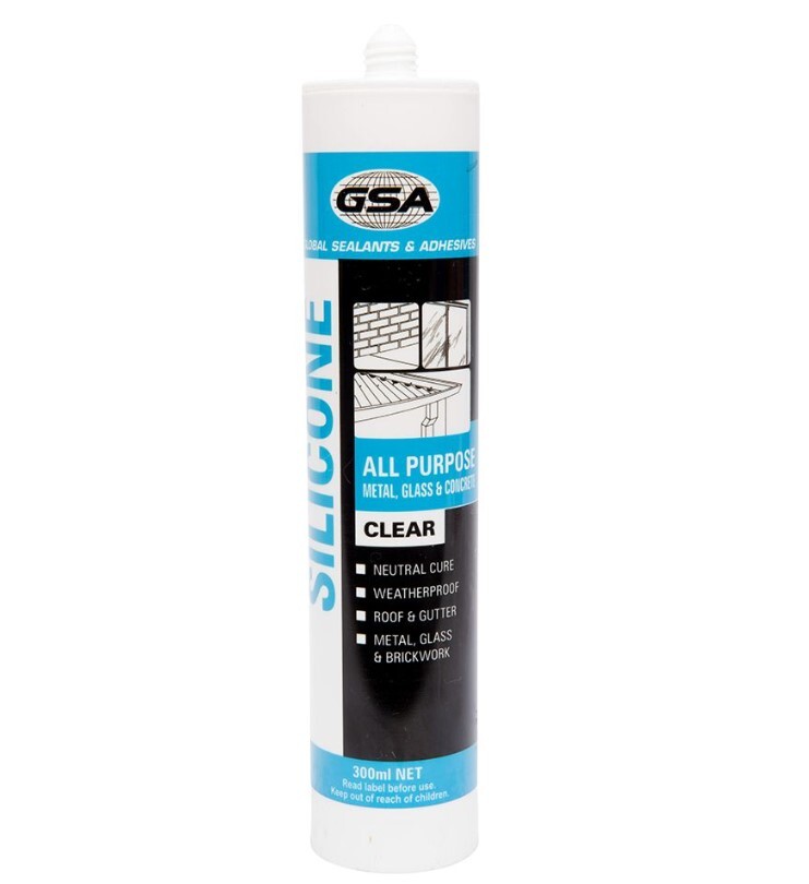 GSA All Purpose Silicone - Clear
