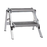 Supex Two Stage Folding Aluminium Step