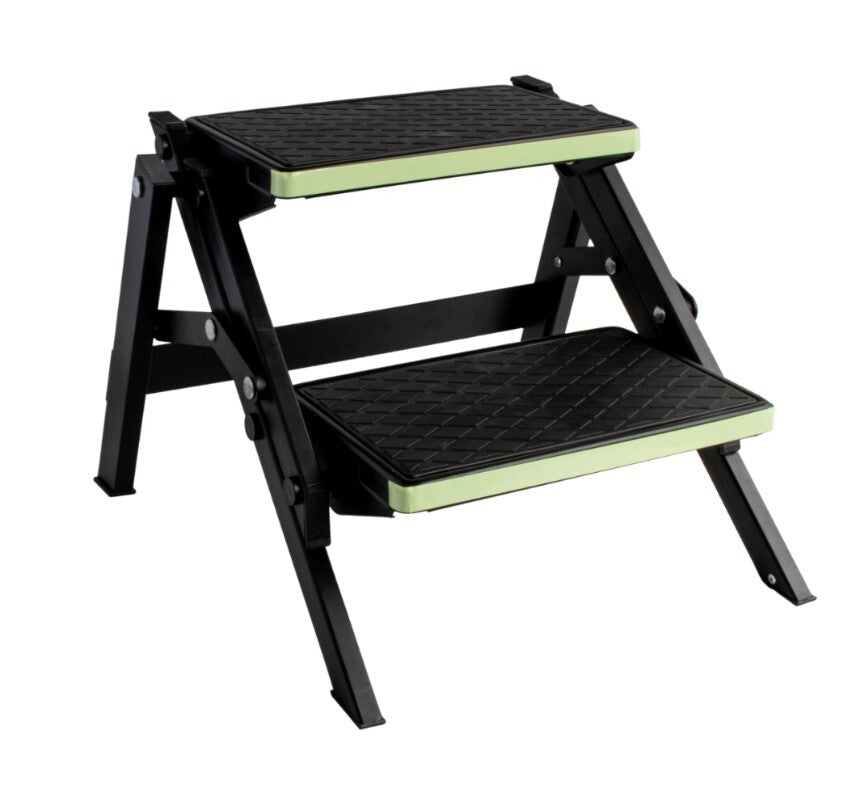 Supex Black Folding Two Stage Step