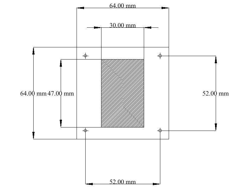 Slimline LED Water Level Indicator Double Tank Gauge - Black