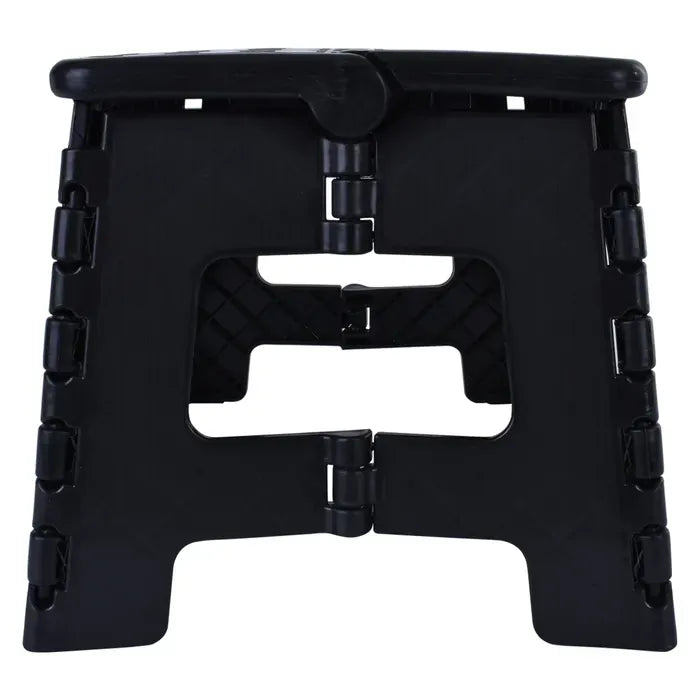 Plastic Folding Stool - Black