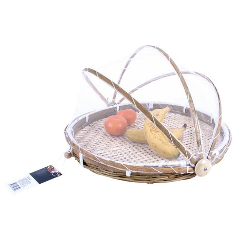 40cm Foldable Bamboo Food Cover