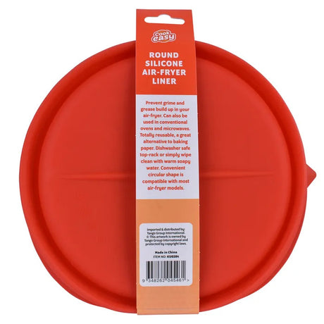 Collapsible Silicone Air-Fryer Liner Round