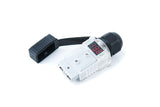 50A Anderson Plug Voltmeter Clear Cover With Voltage Display Black