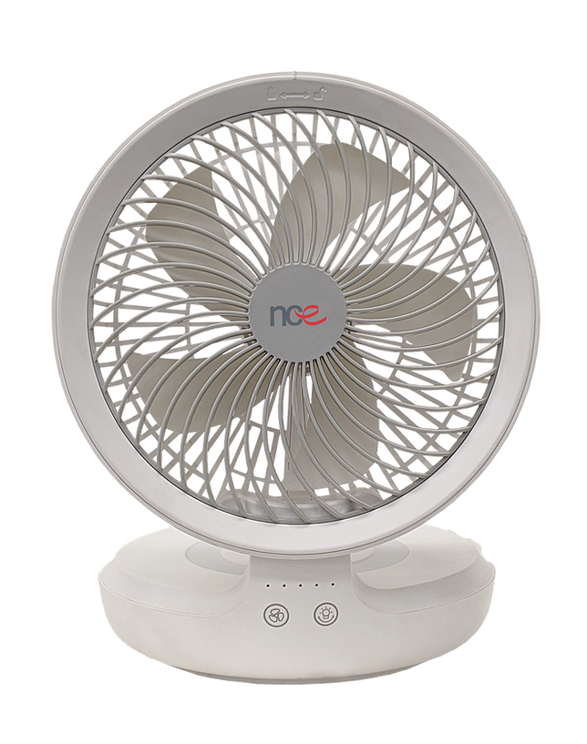 NCE 12V Oscillating Fan - White