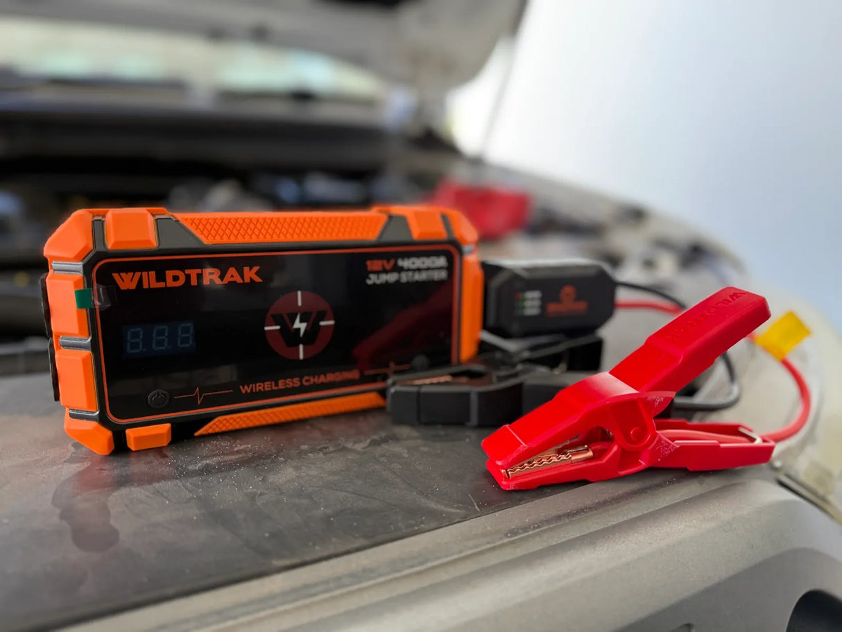 Wildtrak™ Heavy-Duty 4000A 28KMAH HP Lithium Jump Starter
