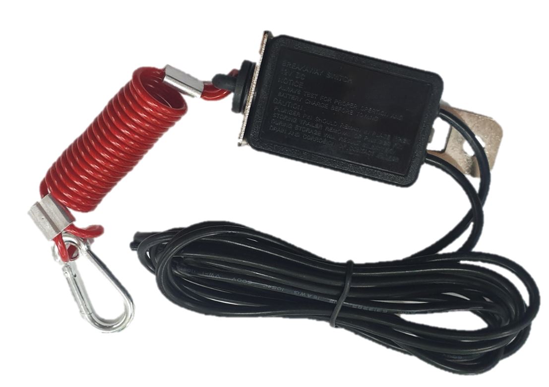 ARVA Break-Away Switch With Coiled Cable RED