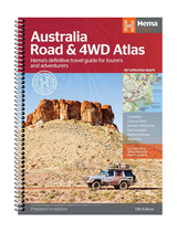 Hema Australia Road and 4WD Atlas : Edition 13 - Spiral Bound