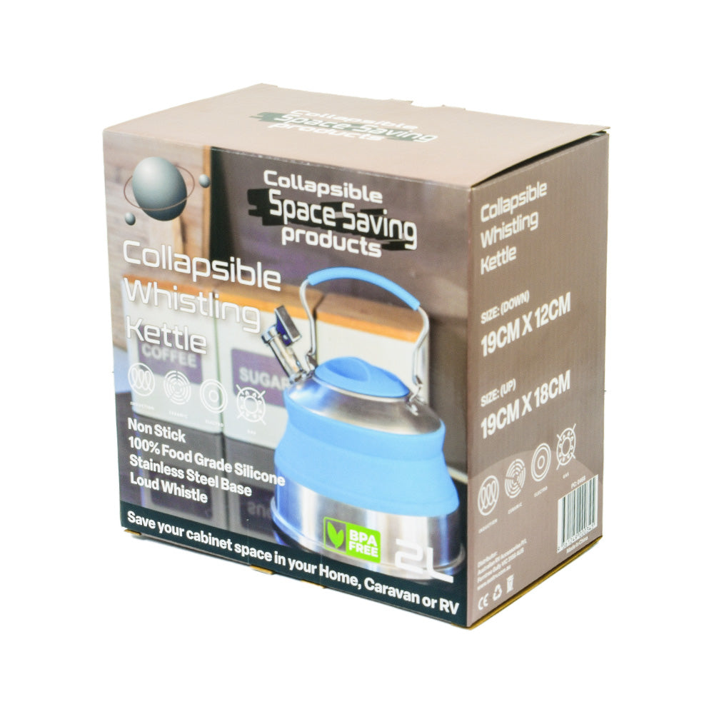 Collapsible Whistling Kettle 2L