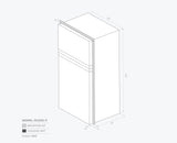 Bushman 225L Caravan Fridge