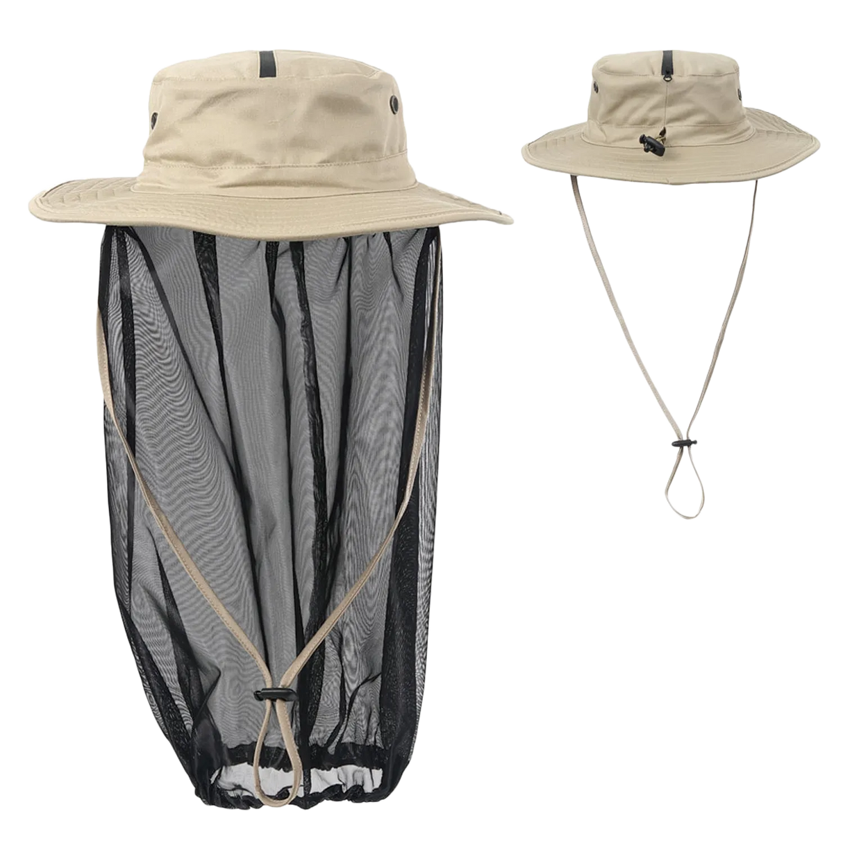 On The Road RV Mozzie Beige Hat With Net