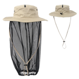 On The Road RV Mozzie Beige Hat With Net