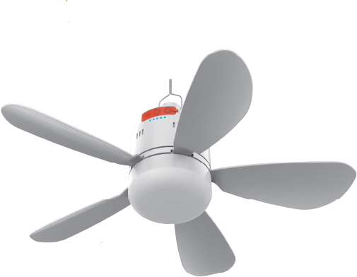 Fantastic 12V Rechargeable LED Ceiling Fan