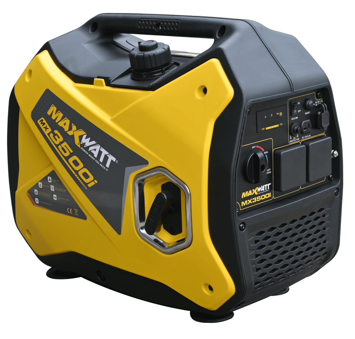 MaxWatt 3500W PETROL PURE SINE WAVE SILENT DIGITAL INVERTER GENERATOR