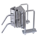 Optitec Compact Double Clamp Bracket – for drawbar 50mm width x 150mm height