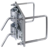 Optitec Double Clamp Bracket 150mm - for drawbar 150mm high and any width up to 150mm