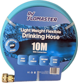 Flomaster 12mm Hose Light Weight 10m + Brass Connectors