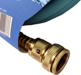 Flomaster 12mm Hose Light Weight 20m + Brass Connectors