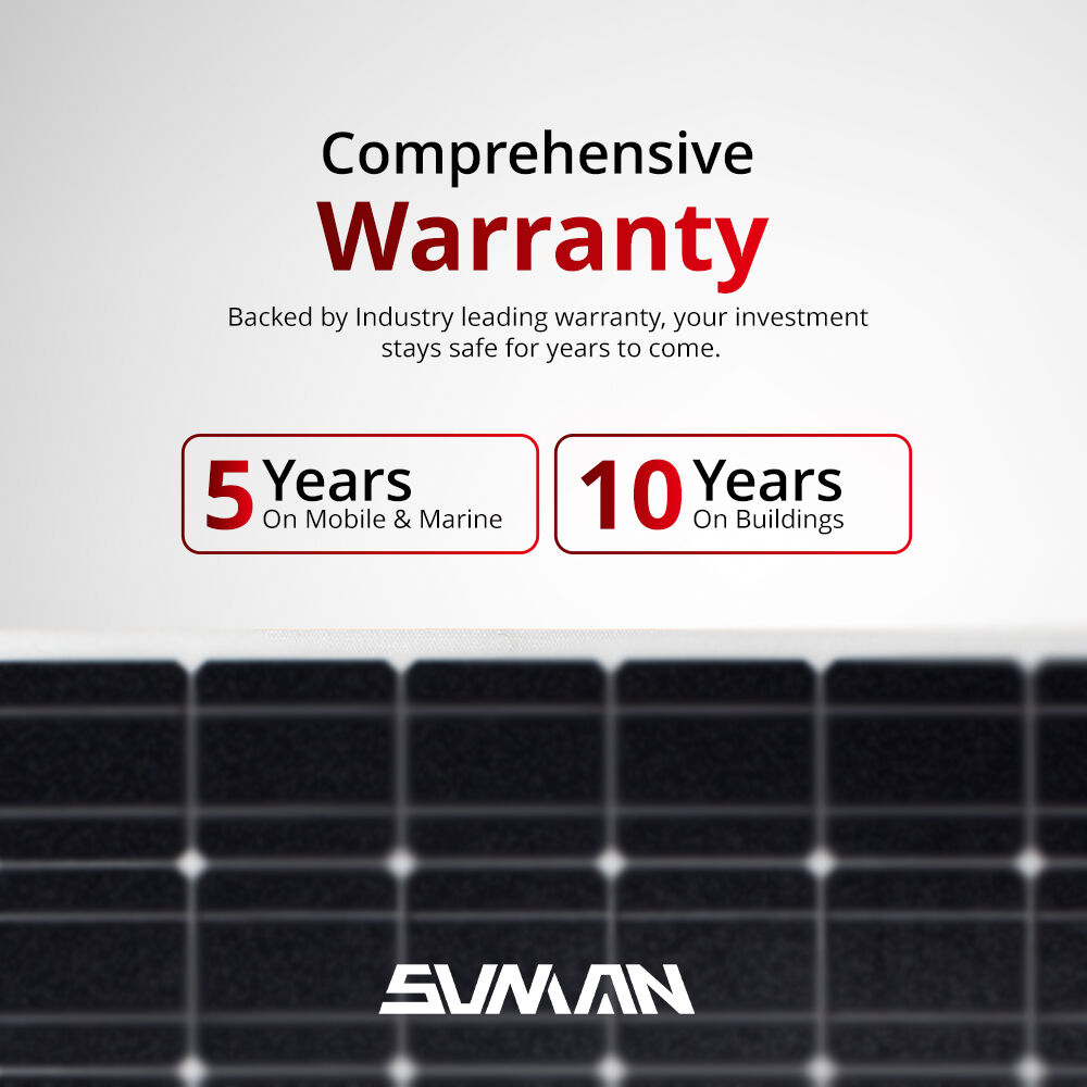 Sunman eArc 310W Flexible Solar Panel with Eyelets