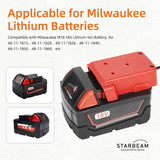 STARBEAM Starlink Mini Milwaukee 18V Battery Adapter