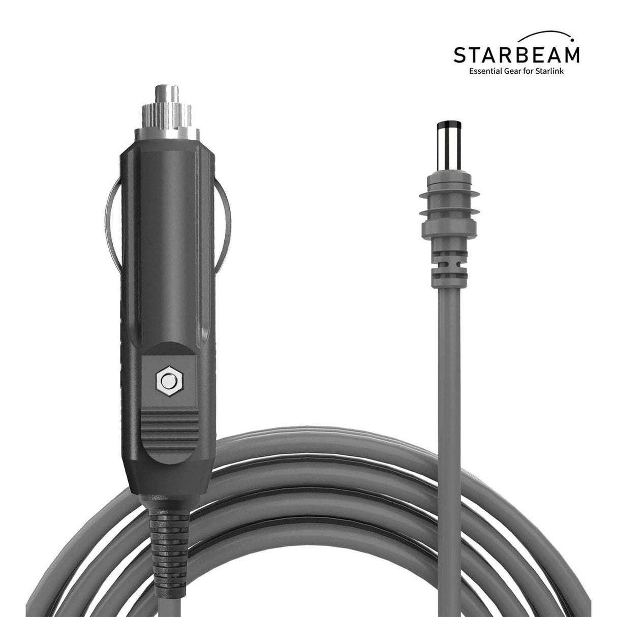 STARBEAM Starlink Mini 12/24V DC 3m Cigarette Lighter Power Cable