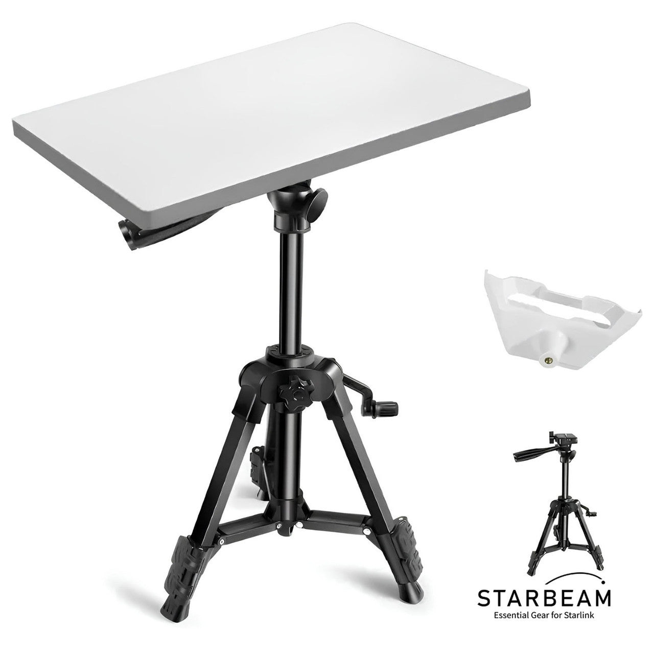 STARBEAM Starlink Mini Tripod and Mount with 1/4 Inch Nut Adapter