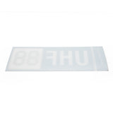 Customisable UHF Channel Sticker